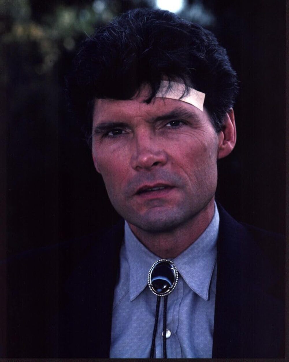 7626 Everett Mcgill With Bandage On Forehead Wearing Bolo Tie Photo Print